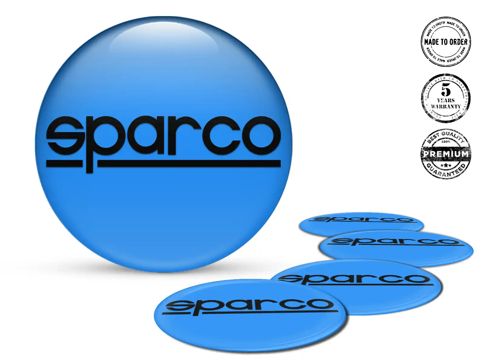 Sparco Gewölbte Sticker Ultimativ Plasma Thrust Spectrum